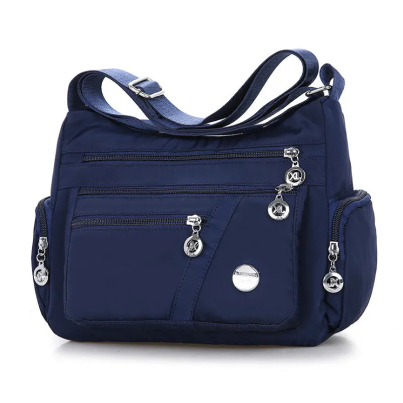 Women Cossbody Bag Waterproof Shoulder Bag Tote Casual Nylon Purse Handbag RFID Lightweight Messenger Bag