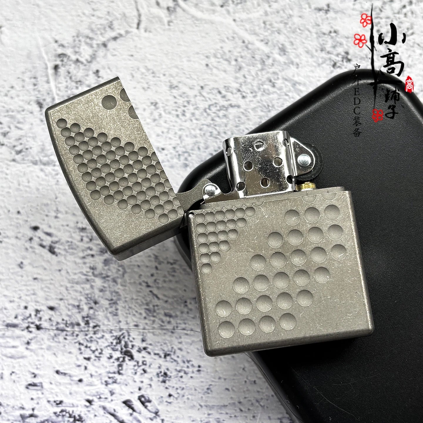 Titanium Lighter, Heavy-Duty Metal Lighter, Armor Casing, Men's Gift Idea