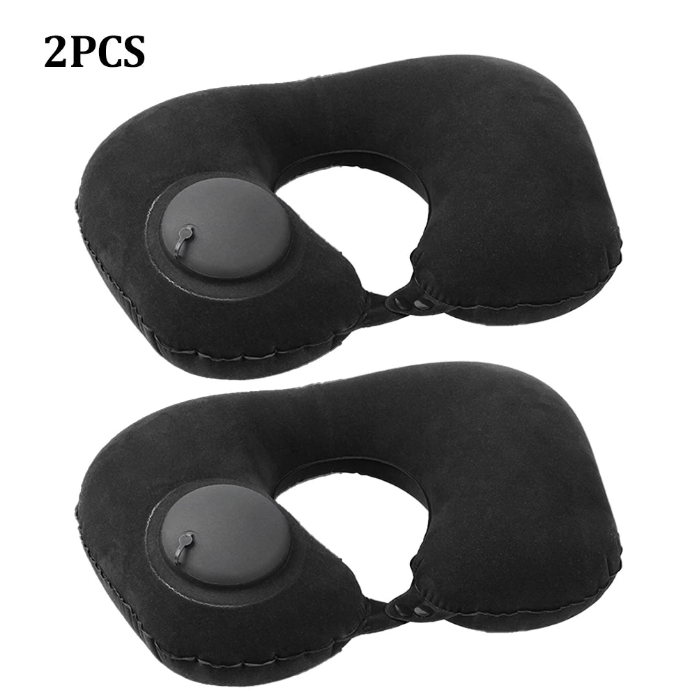 Inflatable Neck Pillow for Traveling, Blow Up Neck Pillows for Air Travel, Travel Pillows, Inflatable U-shaped Pillow