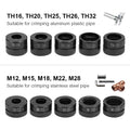 Kinds of Hydraulic Pipe Crimping Moulds TH, U Pipe Dies for Pex Fittings and V, M, VAU, VUS Pipe Dies for Copper Fittings