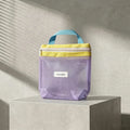 New Dopamine Mesh Toiletry Bag Transparent Portable Cosmetic Bags Large Capacity Handbag Makeup Underwear Storage Bag Travel Bag