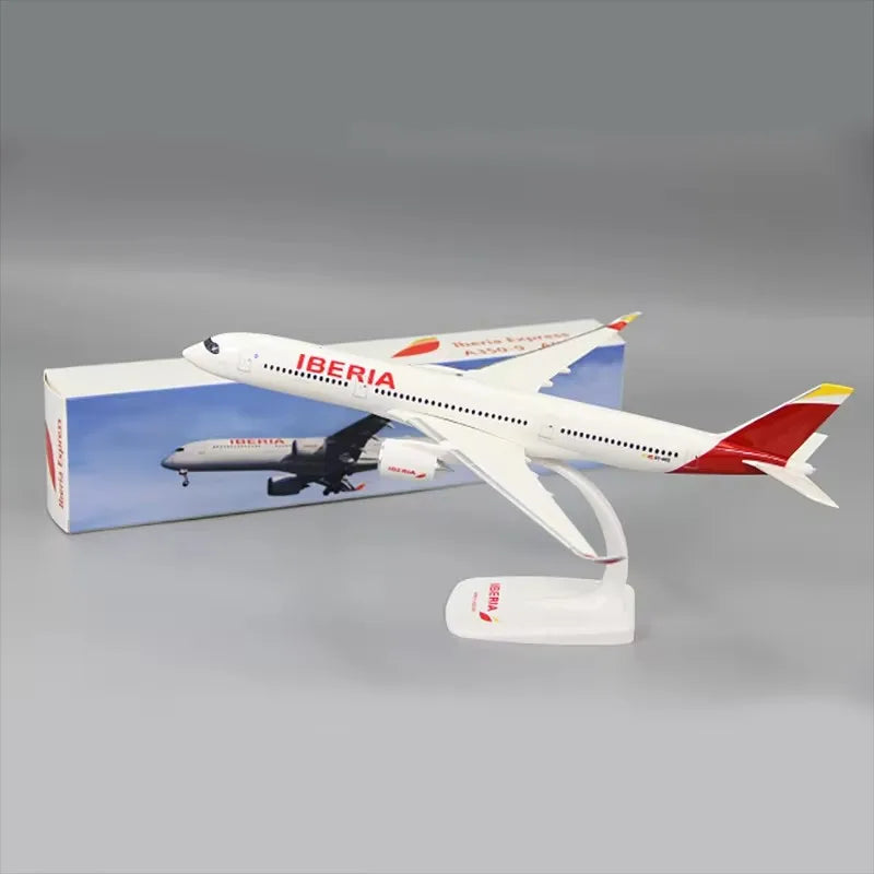 1/200 Scale A350-900 Iberia Airline Assembled Aircraft Model ABS Plastic Aircraft Model For Collection