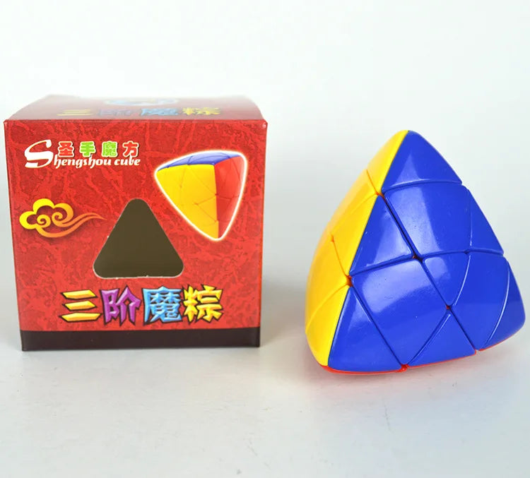 SengSo 10x10 Zongzi Cube 9x9 8x8 Pyramid Cube 234567 Irregular High-difficulty Educational Toy