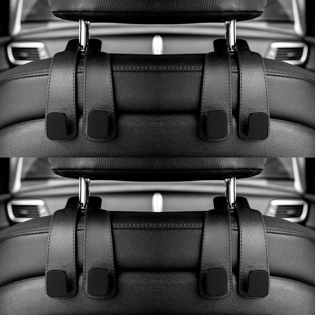 Car Headrest Hooks Hanger for Bags Seat Back Organizer Holder Clips Auto Fastener Hooks Car St