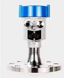 0-120m 80GHZ Radar Level Sensor 4-20mA Hart RS485 Radar Level Meter Grain Solid Radar Water Level Gauge Transmitter