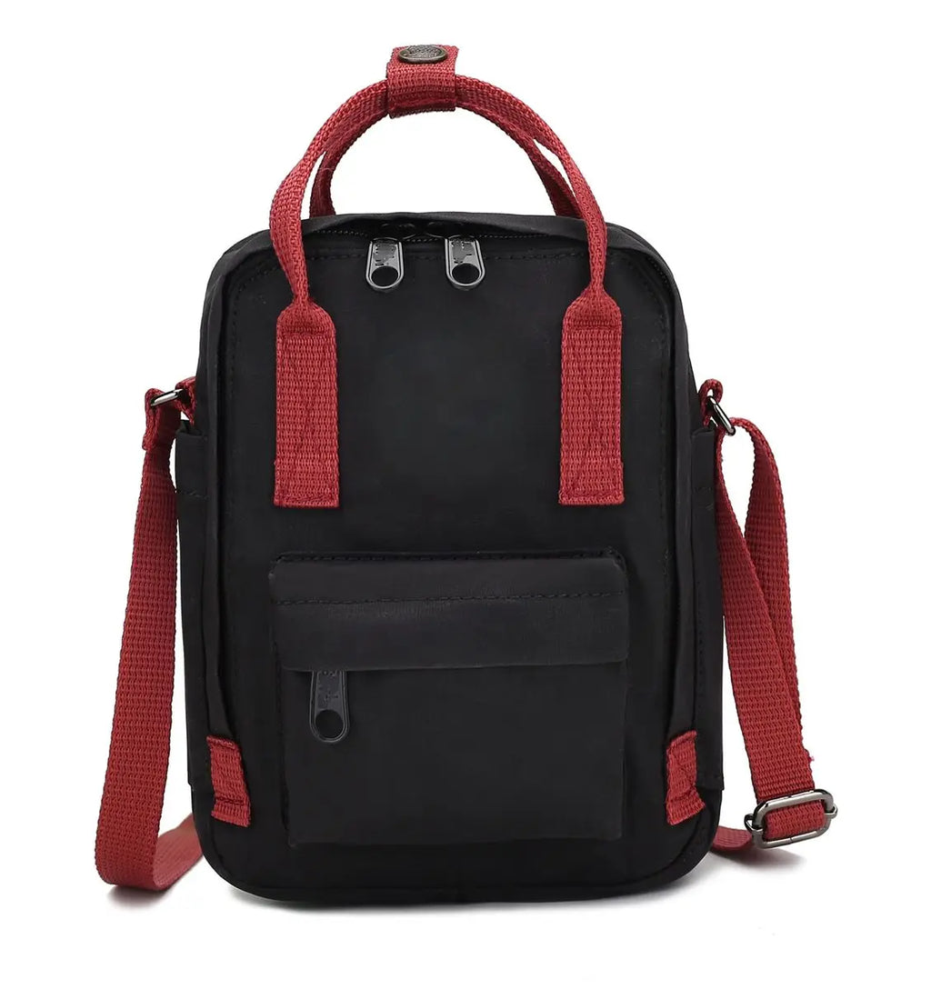 FOX Nylon Waterproof Canvas Women Handbags Shoulder Bag Messenger Bag Student School Crossbody Bags for Girl Satchel