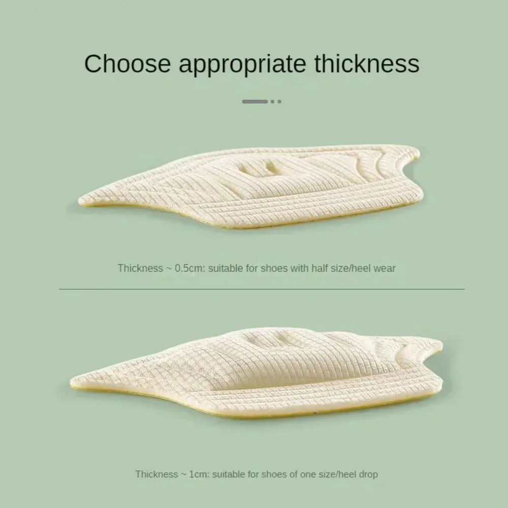 2/6/10pcs/set Insoles for Shoes Patch Heel Pads for Shoes Adjustable Size Foot Care Adhesive Back Sticker Shoes Insert Insole