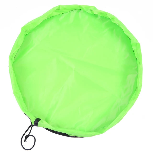 Children Toy Cushion Toy Storage Bag Large Clean Organizer Play Pad Durable Building Block Toy Storage Bag Outdoor Mat