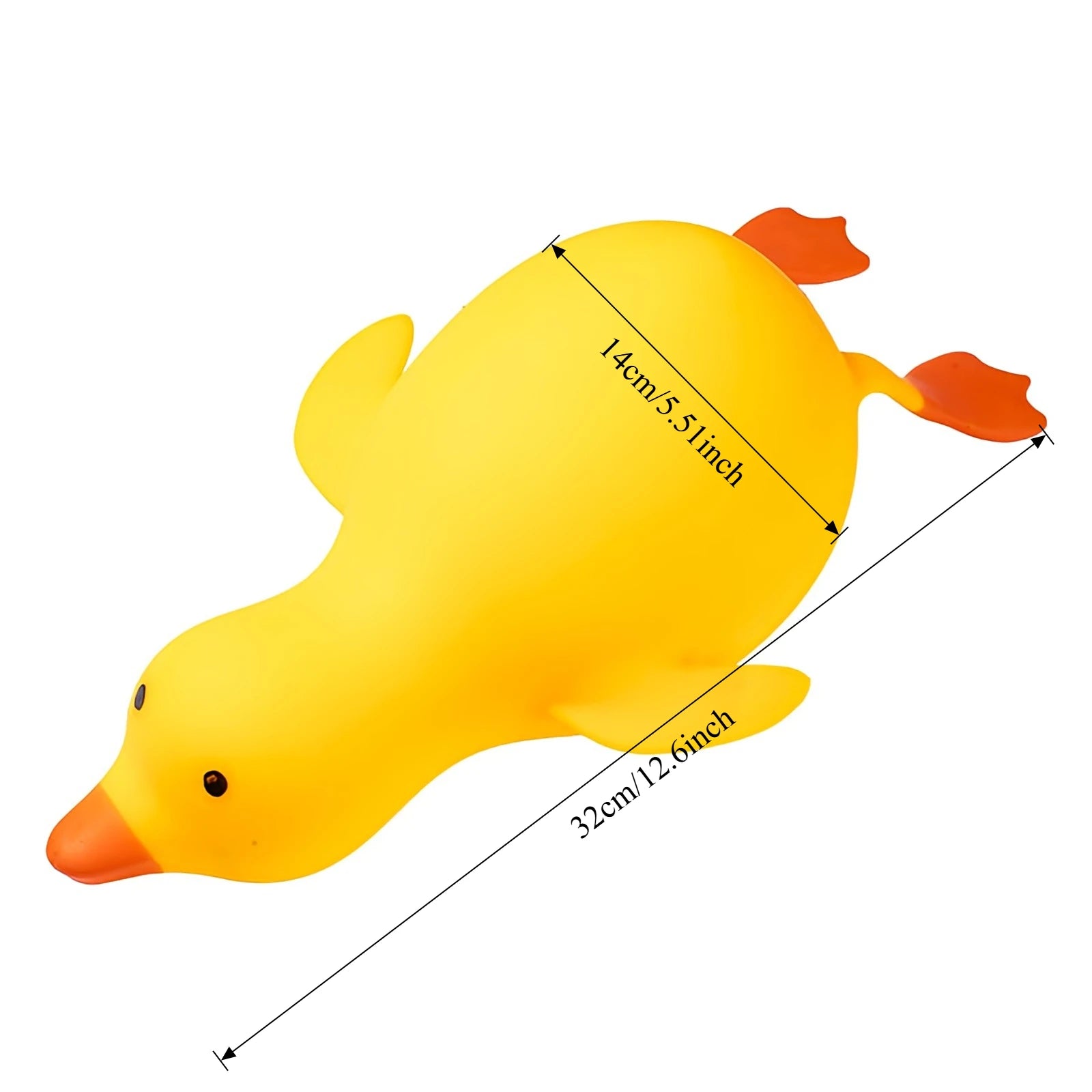 Squishy Antistress Duck Fidgets Toys Cute Goose Animals Vent Toys for Kids Adults Decompression Stretch Toys Friends Best Gift