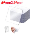 Strong Double Sided Tape Reusable Nano Transparent Square Wall Adhesive Stickers for Hooks Waterproof Traceless Home Glue Tape