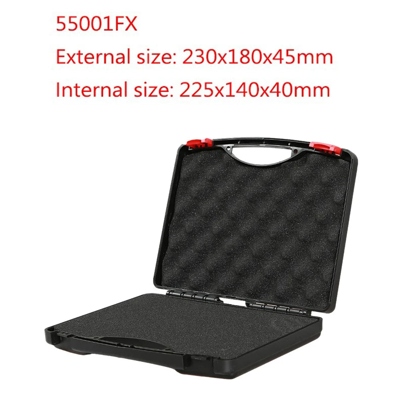 Suitcase Tool Box Professional With Spong Complete Toolbox Cases Portable Plastic Tool Case Safety Equipment Instrument Case