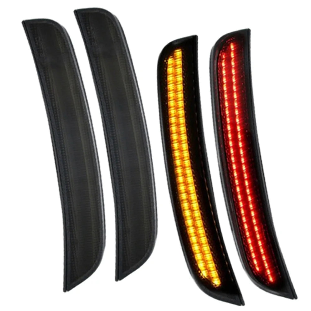 4 pcs For Chrysler 300 2015 2016 2017 2018 2019 2020 2021 Car Front Rear Side Marker Light 68214402AD 68214403AD