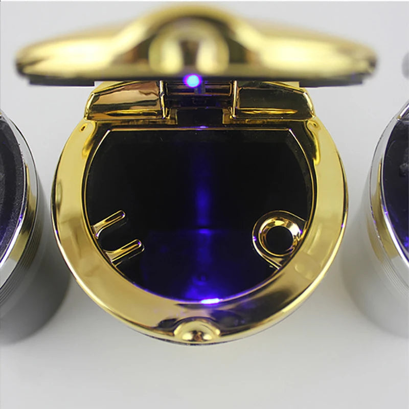 Car Ashtray with LED Light Car Smokeless Cup Holder For BMW M Emblem E46 E36 E34 F10 E90 F30 E60 F30 E53 E30 E92 E87
