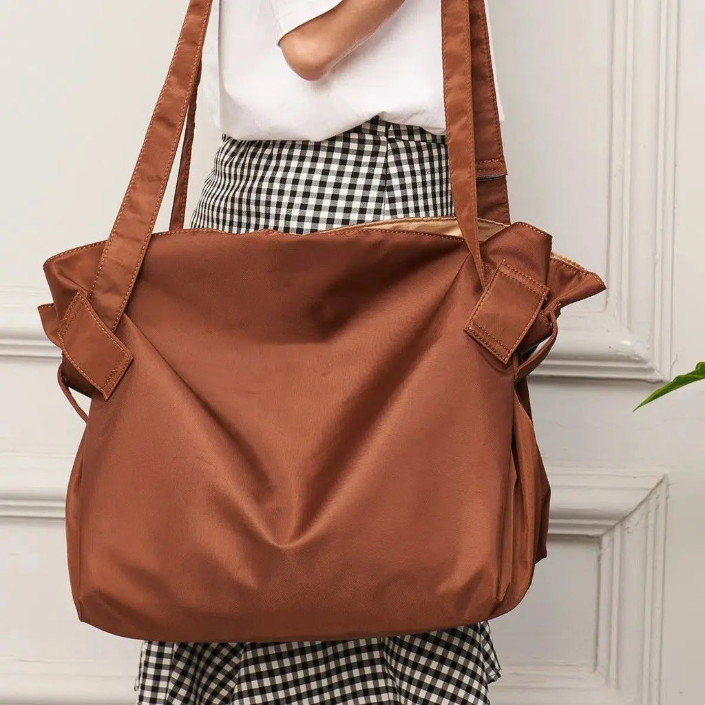 Portable travel camping storage large capacity shoulder picnic travel crossbody duffel bag women's bag fashion
