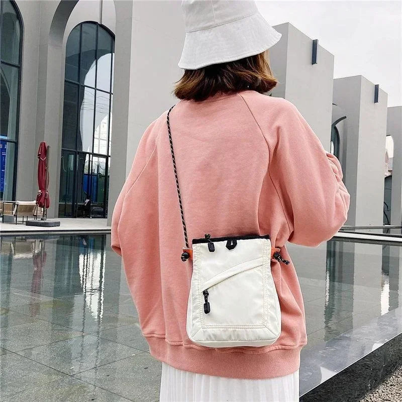 NEW Fashion Small Square Messenger Bag Mini Waterproof Travel Casual Shoulder Men Women Mobile Phone Crossbody Bag Wholesale