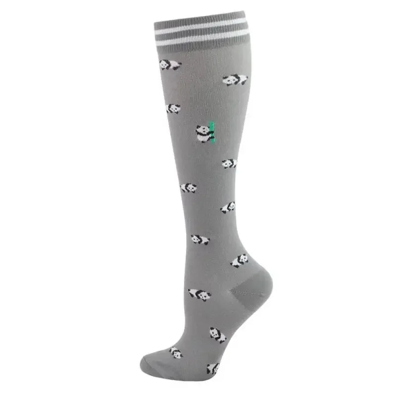 58 Styles Compression Socks for Men and Women Medical Diabetes Varicose Veins Sports Socks for Running Cycling Travel Flight