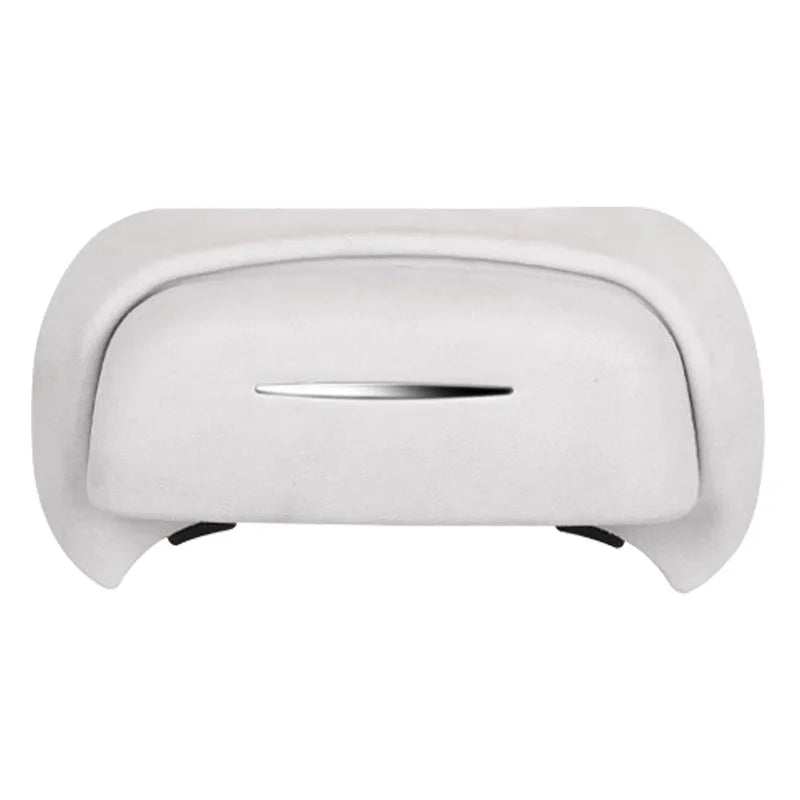 For Changan Deepal G318 Suede Car Glasses Case Roof Multi Functional Sunglasses Storage Box Protective Interior Accessory