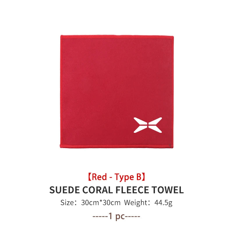 For Xiaopeng Car Wash Towel Microfiber Cleaning Absorbent Drying Cloth Xpeng G6 G9 G3 P7i X9 2023 2024 2025 P5 P7 N5 P7