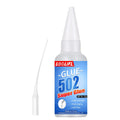 LOOLIFL 502 Instant Super Glue, 20g Bottles, Ultra Strong Fast Bond Glue for Metal, Plastic,Wood, Ceramics, Shoes & DIY Projects