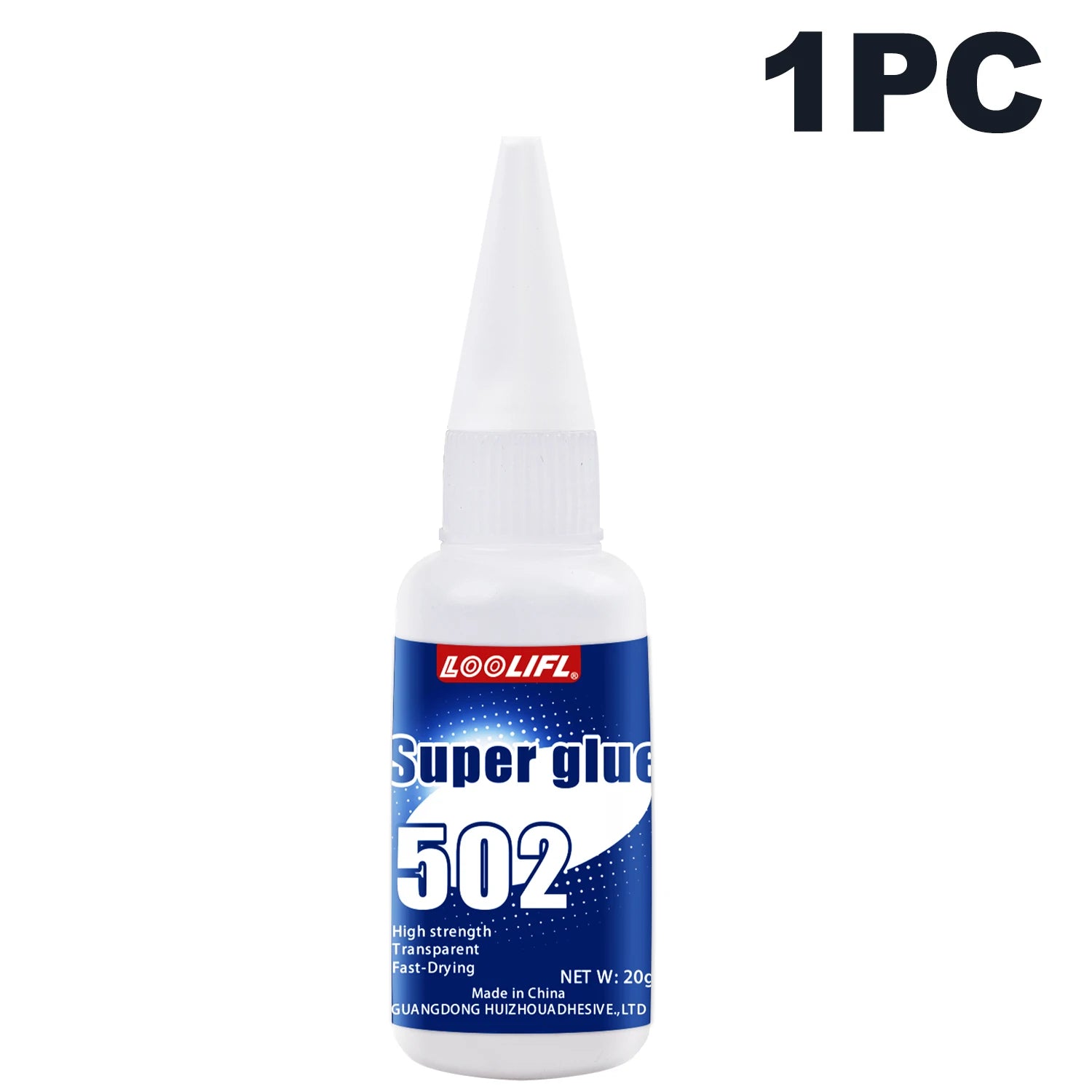 Super Glue 502 Liquid Quick Drying Adhesive Cyanoacrylate Sealant Is Suitable for Wood, Plastic, DIY Models, Ceramics, Glass, Et