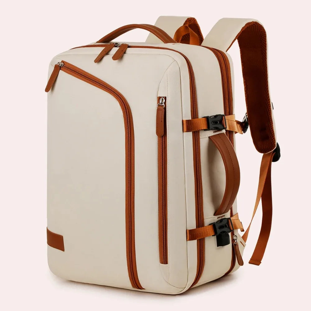 Unisex Simple Business Laptop Backpack Outdoor Large Capacity Travel Bag Student School Backpack Durable Wear Resistant
