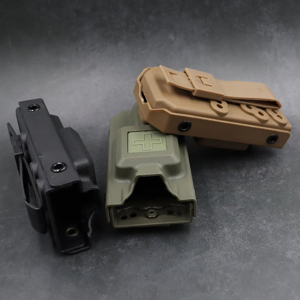 Outdoor EMT Tourniquet Nylon Storage Box Simple Medical Equipment Supplies Accessory Molle Survival Kit Gear Tool Bag