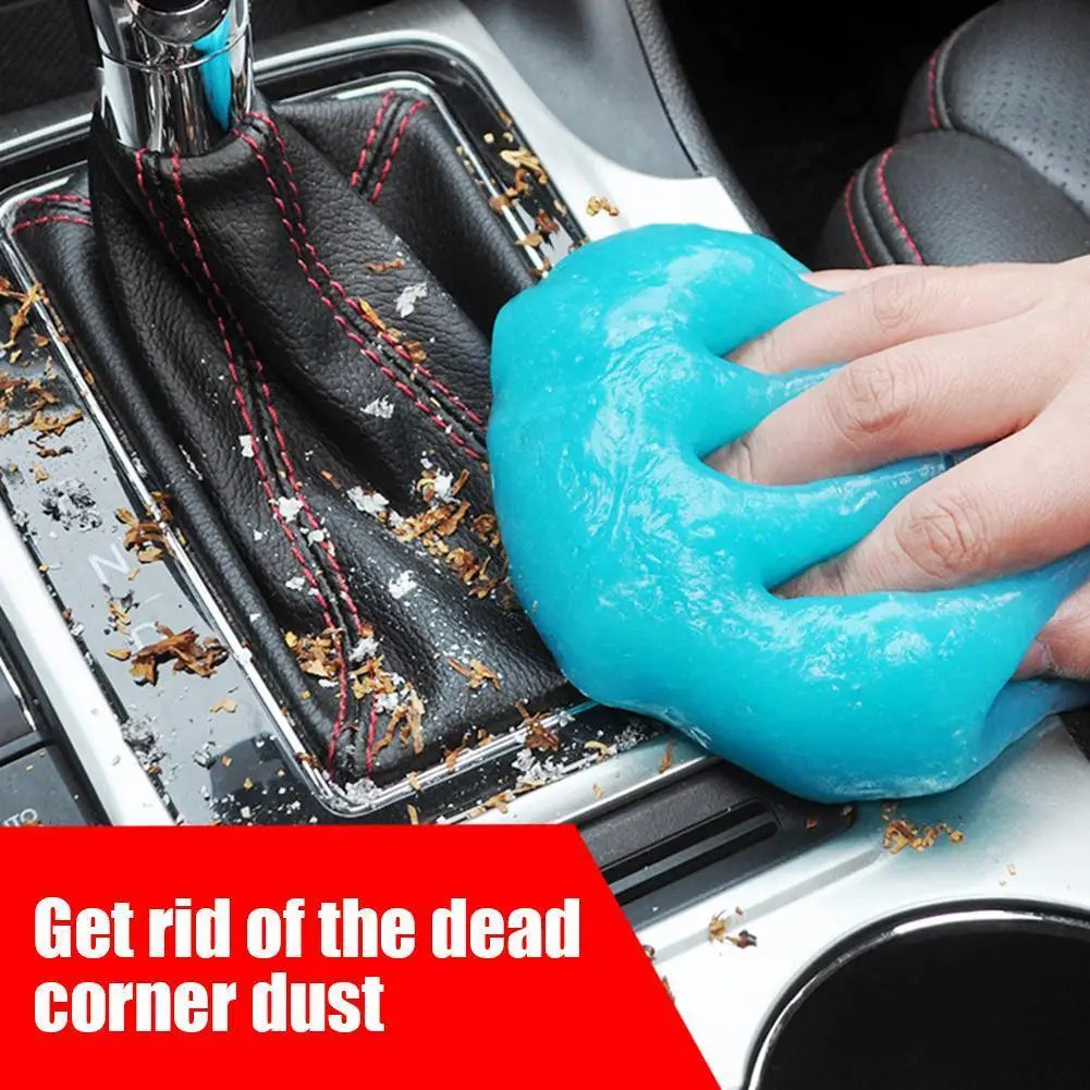 Car Cleaning Soft Glue Dust Remover Gel Car Dust Dirt Cleaner Slime Car Interior Putty Cleaner Home Computer Keyboard Clean Tool