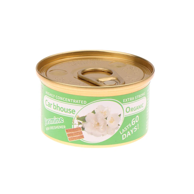 Car Aromatherapy Wooden Blocks Canned Shaped Deodorizing Fiber Air Freshener Auto Aromatherapy Car Interior Deodorant Supplies