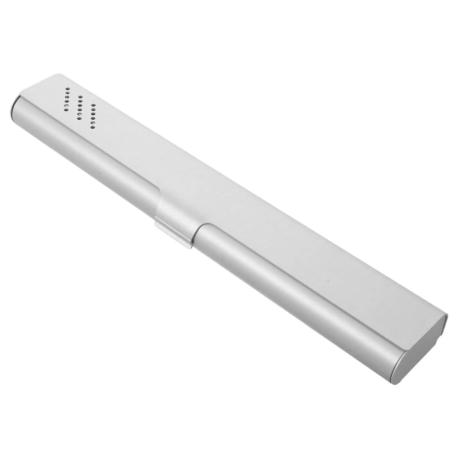 Aluminum Toothbrush Case Silver Portable Travel Toothbrush Holder Manual Tooth Brush Container Camping School Dustproof