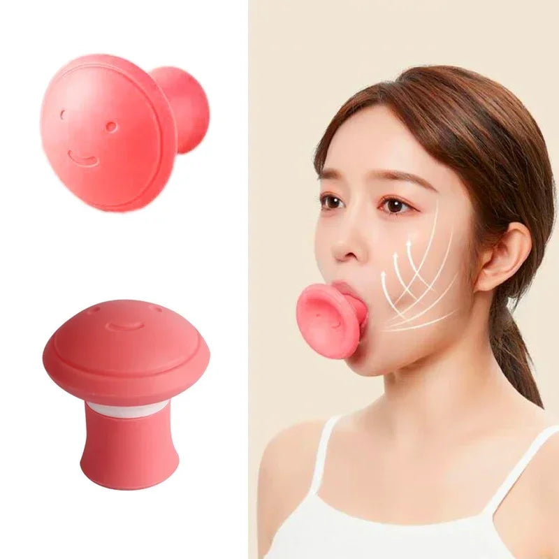 Silicone Jawline Exerciser Lifting Firming Face Double Chin Remover Ball Breathing Trainer Slimmer Muscle Training Face Lift Hot