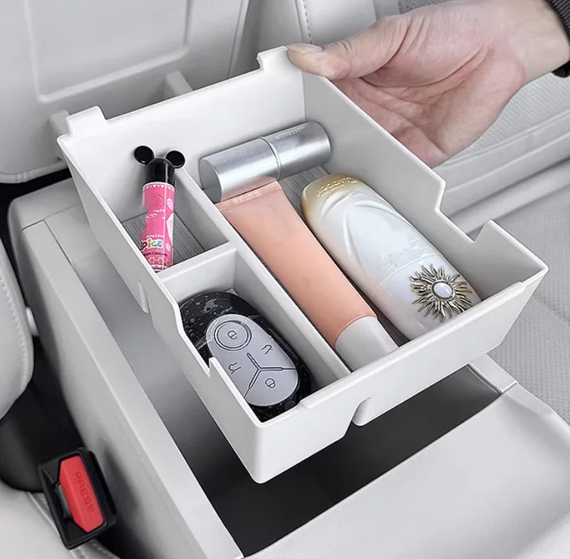 For Geely EX2 Proton eMas 5 Geely Geome Car Armrest Storage Box Center Console Organizer Center Console Interior Accessories