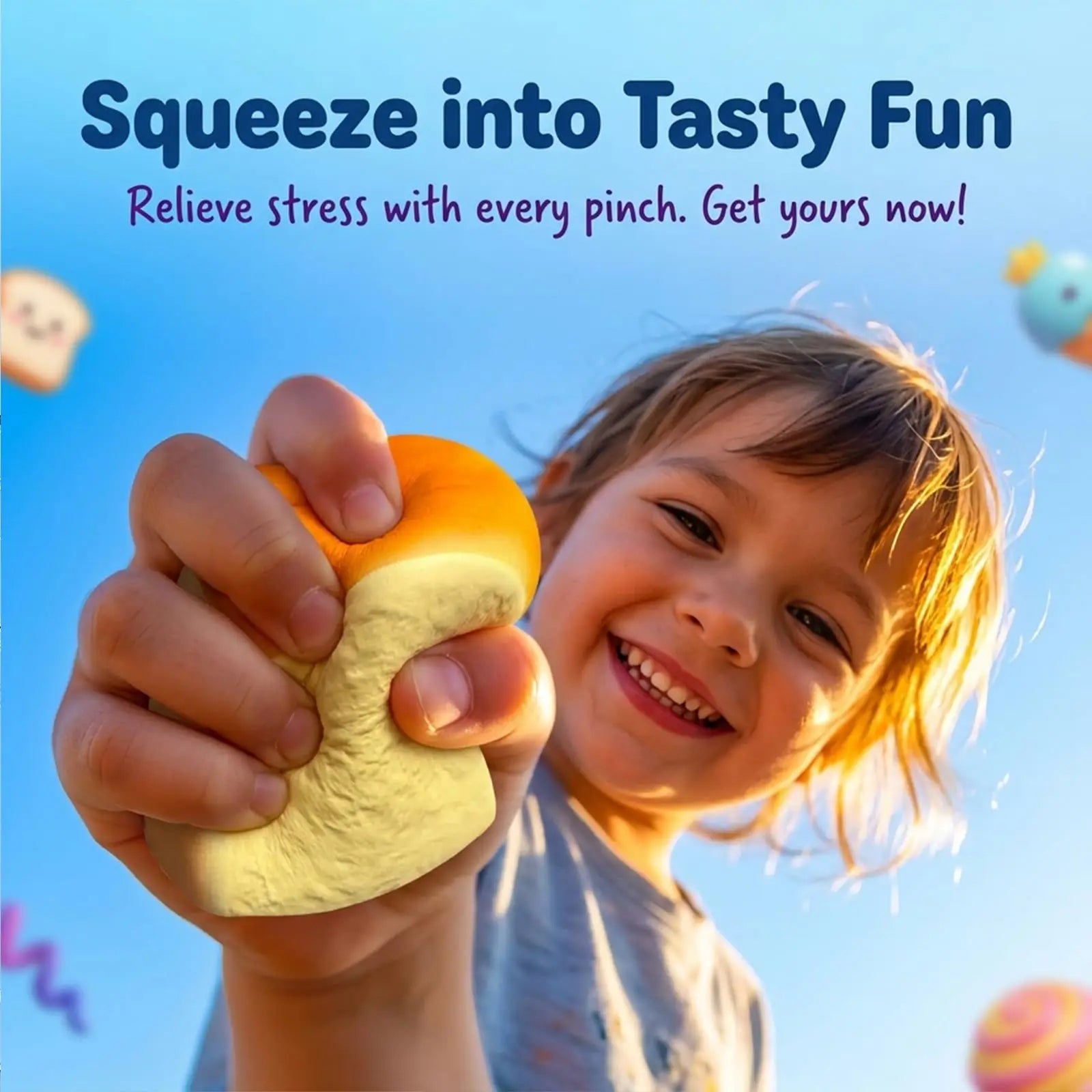 1/2Pcs Taba Squeeze Cheese Cube Bread Squishy Soft Slow Rise Stress Relief Fidget for Kids Party Favors Adults Office Gifts