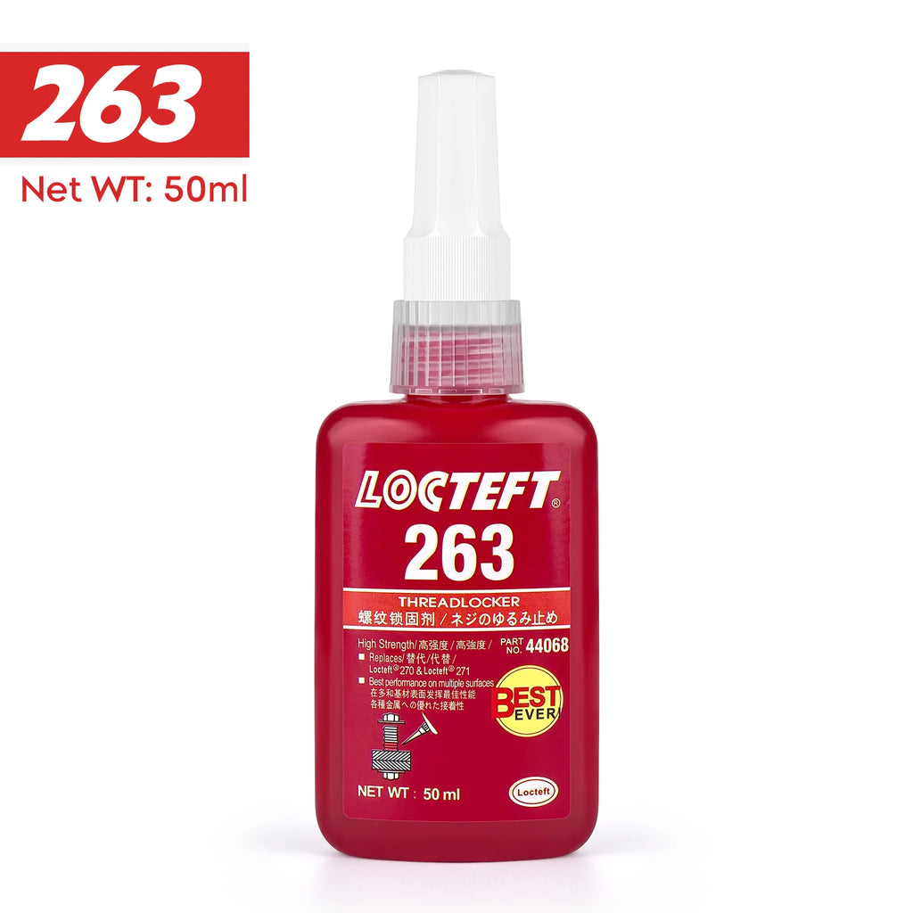 50ML Threadlocker 222 242 243 262 263 271 272 277 290 Screw Adhesive Anti-Loose Glue Quickly Cured Thread Locking Agent Glue