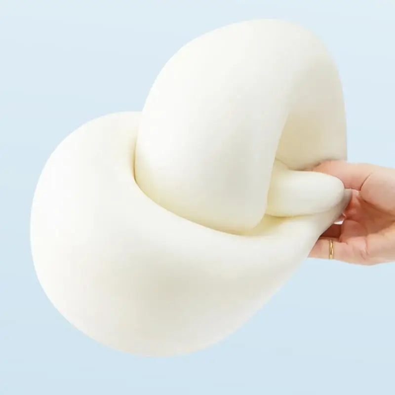 High-Density Memory Foam Neck Travel Pillow 360° Surround Support Ergonomic Design for Airplane Travel Comfort