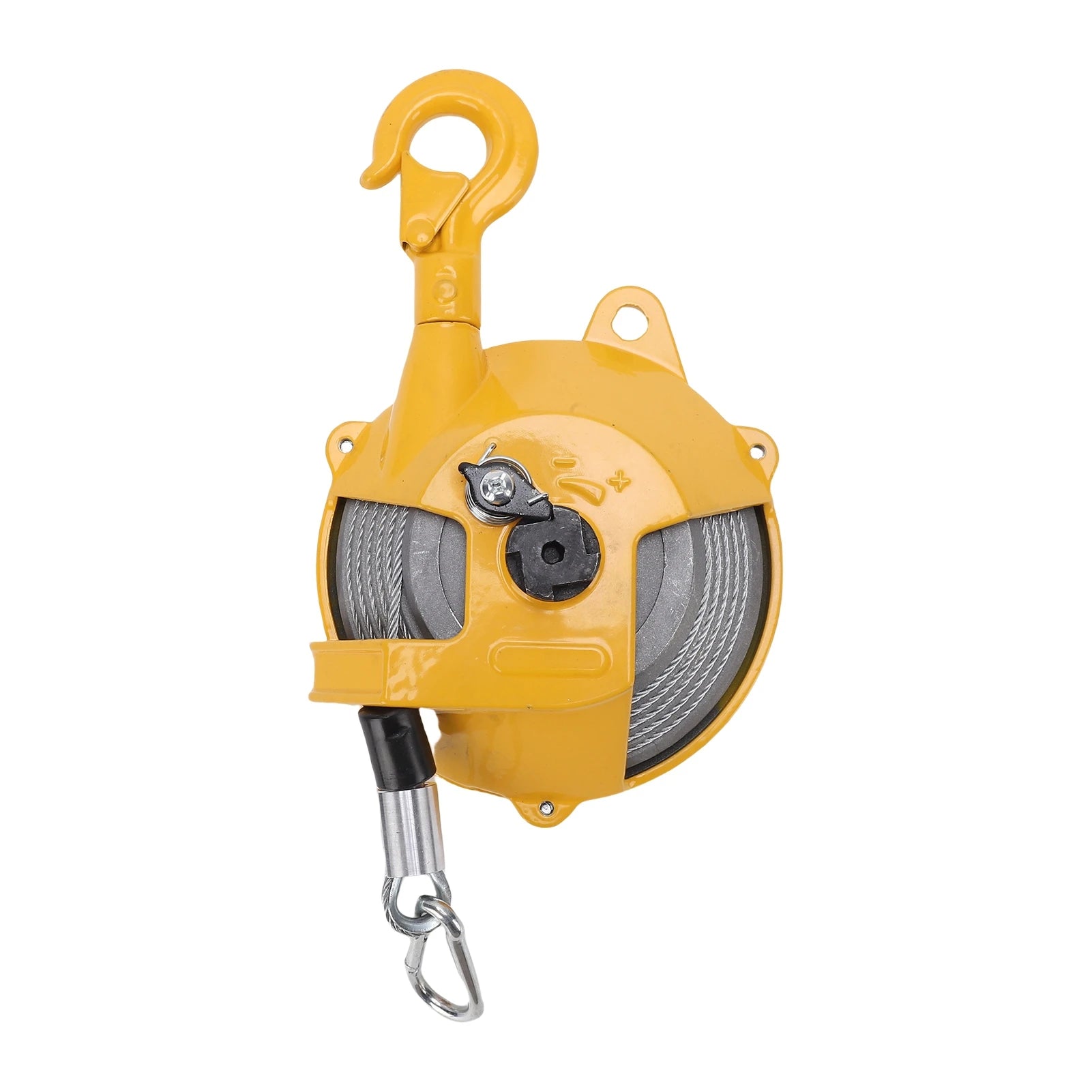 Spring Balancer 3-5kg Load Bearing Self Locking Retractable Tool Holder with 1.9m Wire Rope and Hook