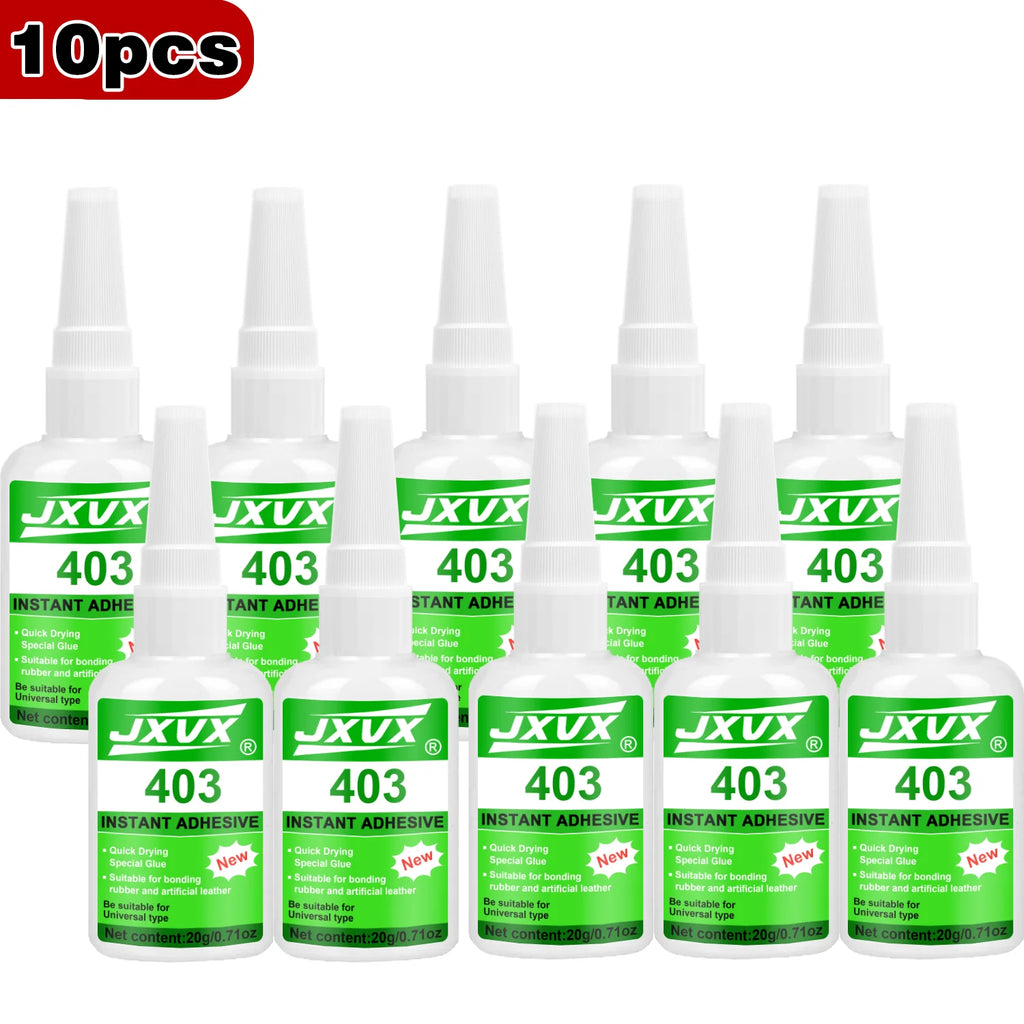 Shoe glue, sole repair, heavy-duty superglue, multipurpose instant cyanoacrylate adhesive, hose, quick-drying and waterproof, for leather shoes, sneakers, heels, and bags.