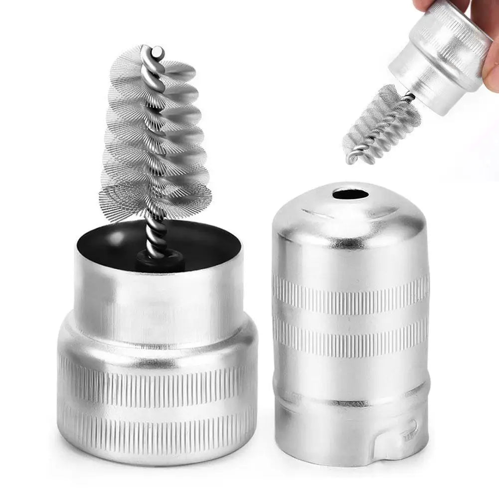 Car Battery Brush Wash Cleaning Tool Wire Battery Post Terminal Cable Battery Maintenance Tool Terminal Dirt Cleaner Wire Brush