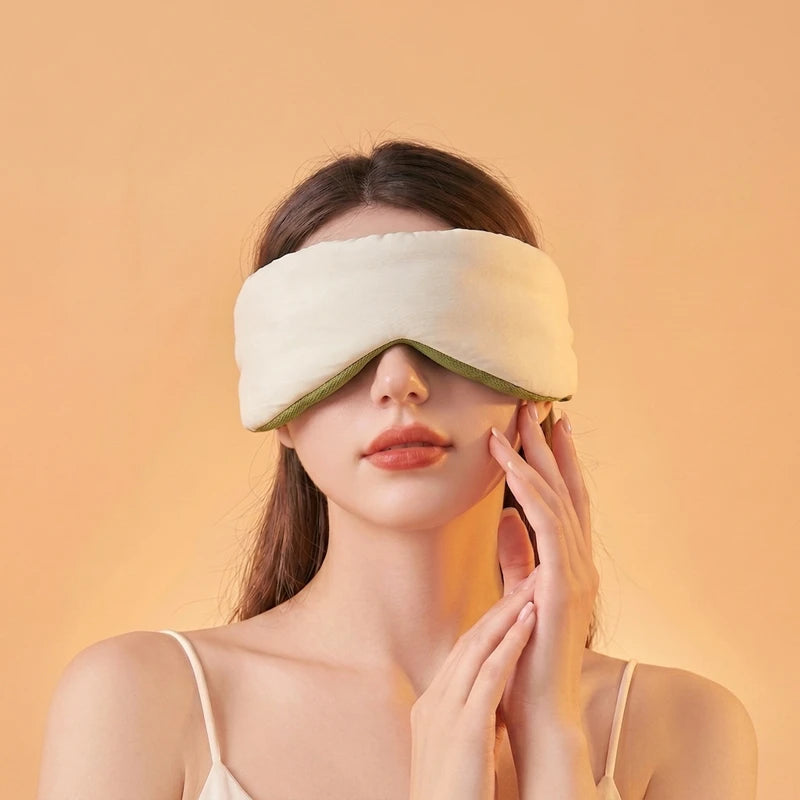 Ultra Light Gravity Weighted Eye Mask Double-Sided Skin-Friendly Sleeping Mask Comfortable Soft Breathable For Sleeping