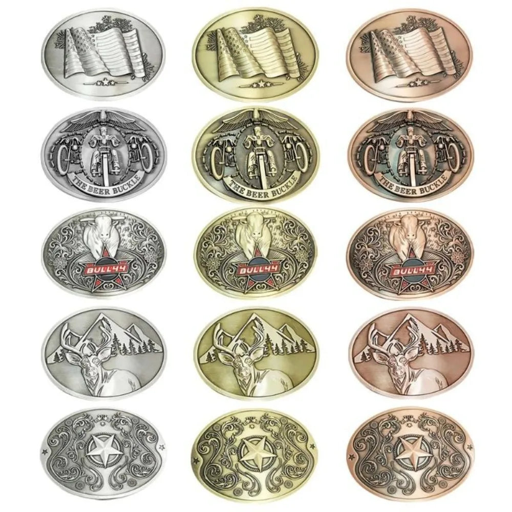 Vintage Eagle Cross Beer Bottle Belt Buckle Portable Drink Bottle Holder Outdoor Camping Picnic Belt Decor