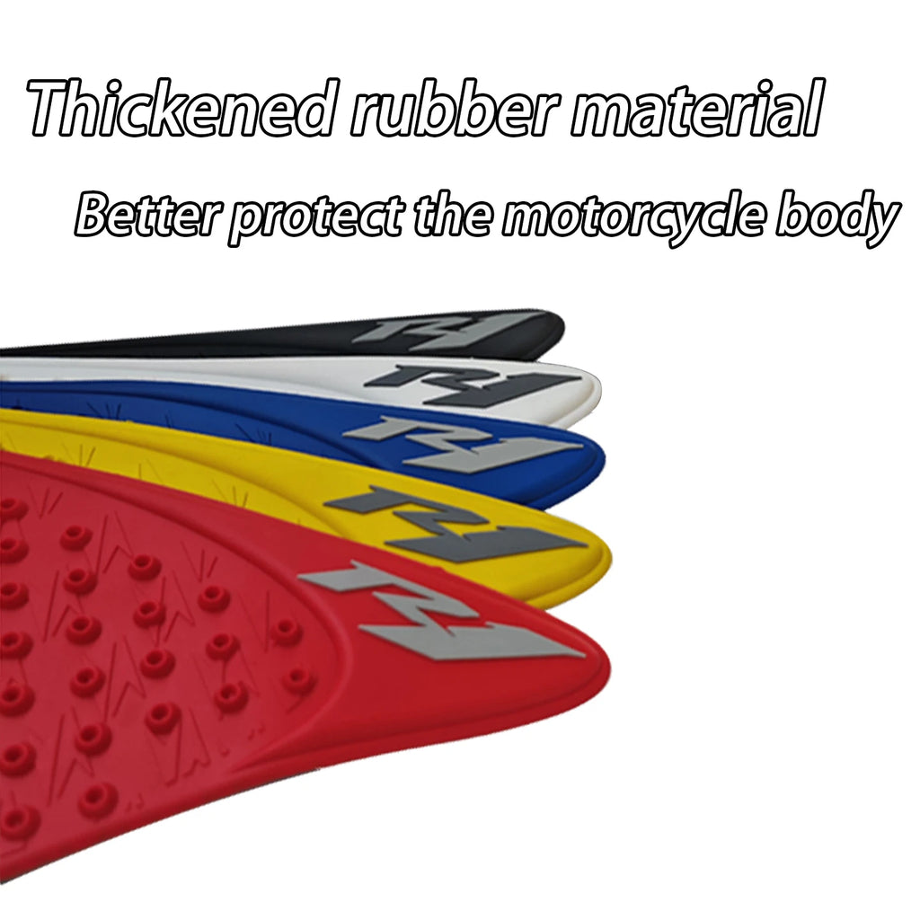 For Yamaha R1 YZF R1 YZF-R1 YZFR1 2004-2008 Motorcycle Anti-slip Stickers Side Pad Anti-slip Tank Sticker Knee Pads Tank Decalss