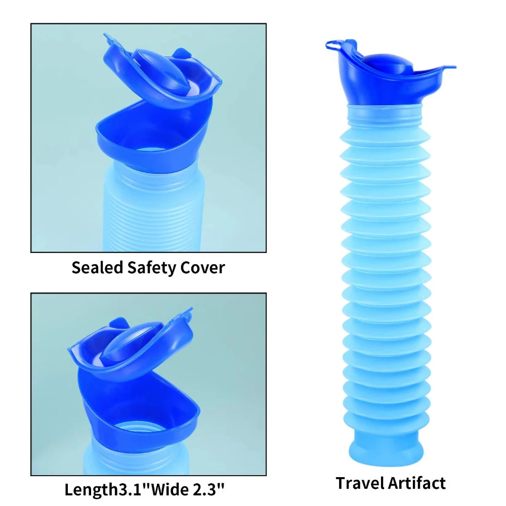 Outdoor portable car urinal telescopic squat free travel camping hiking emergency urinal outdoor emergency product