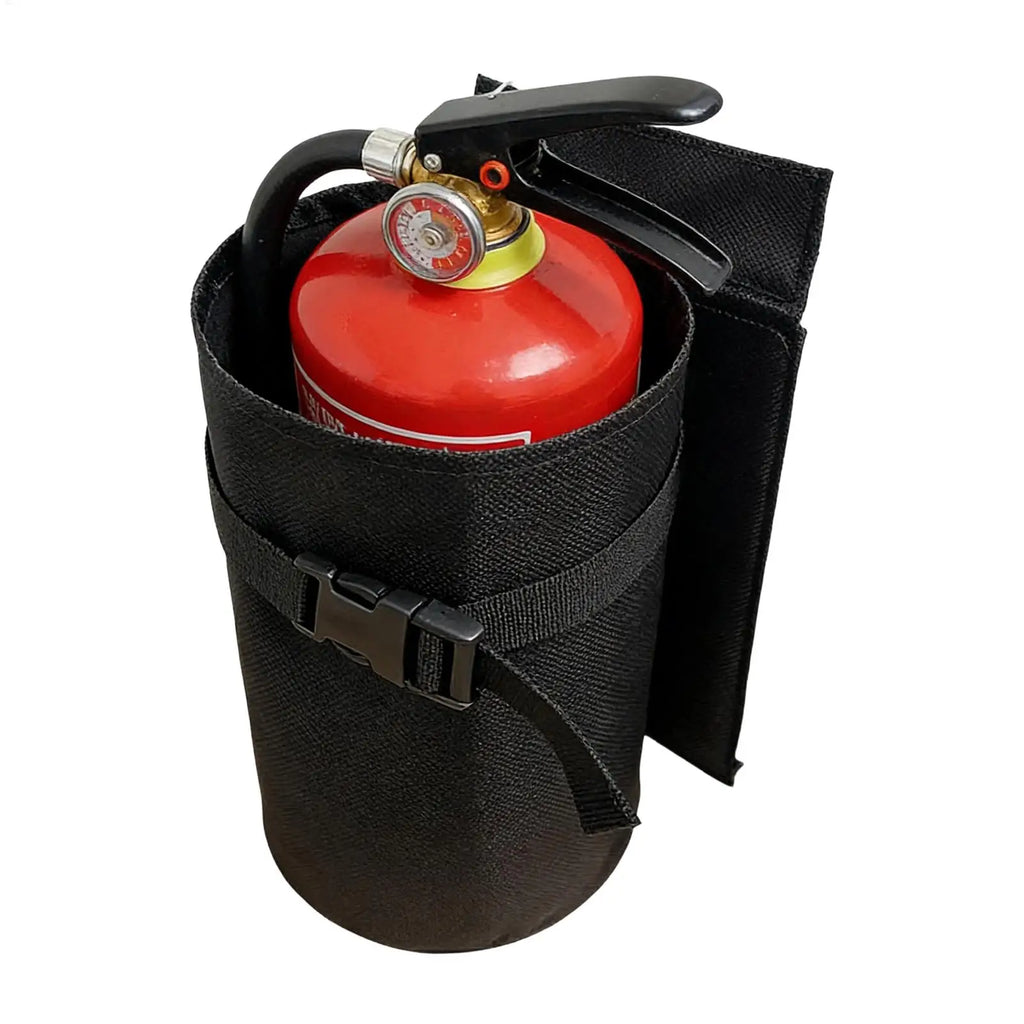 Fire Extinguisher Car Mount Holder Vehicle Safety Accessory Adjustable Anti Vibration Bracket for Boat Truck Offroad Trailer