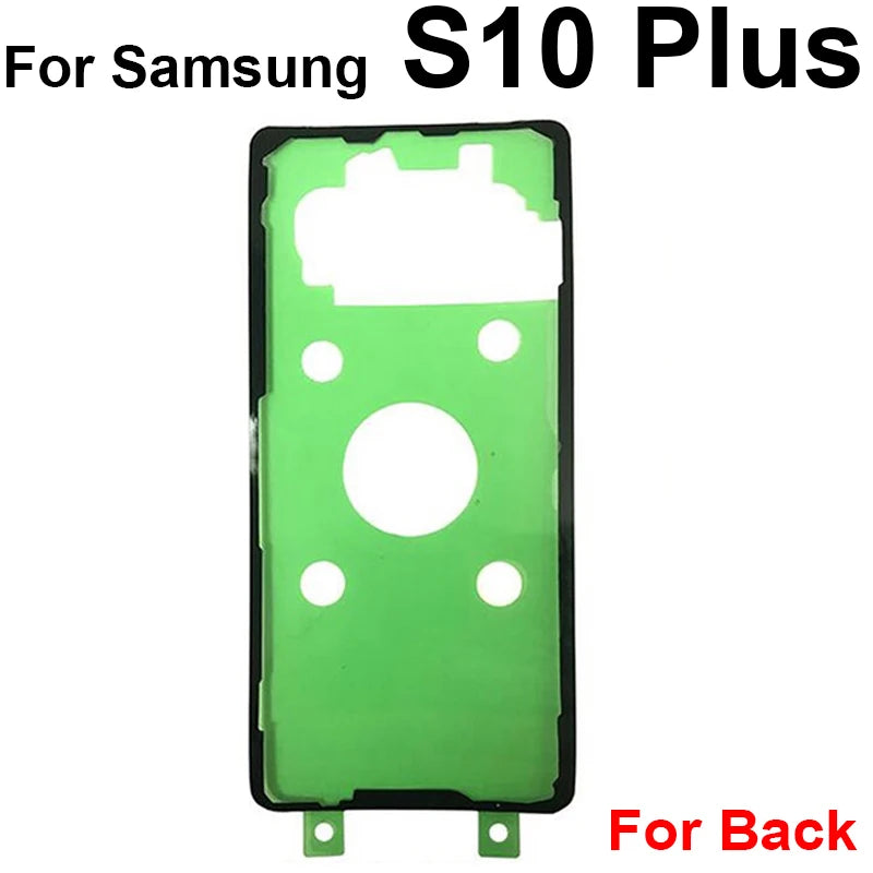 LCD Screen Back Cover Battery Camera Lens Sticker Full Set Adhesive Tape For Samsung Galaxy S10 S10e S10 Plus 5G Adhesive Repair