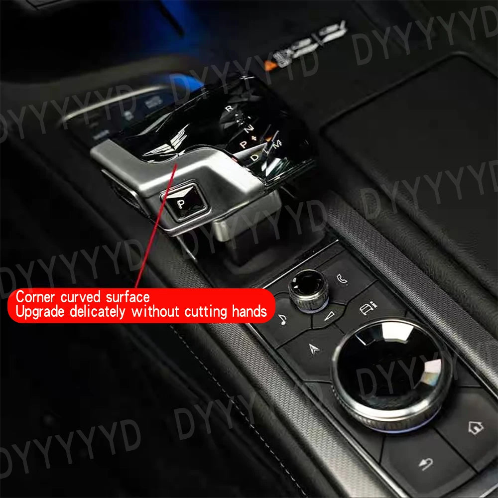Crystal Gear Shift Knob for Cadillac CT5 CT6 XT4 XT5 XT6 Models with LED Gear Shifters Escalade Interior Modification Accessory