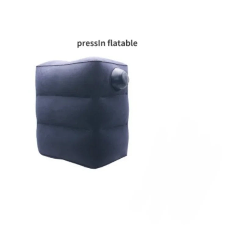 Car Pillow Inflatable Travel Sleeping Inflatable aircraft foot pad foot travel supplies leg train sleeping  Aircraft Pillow ZM92