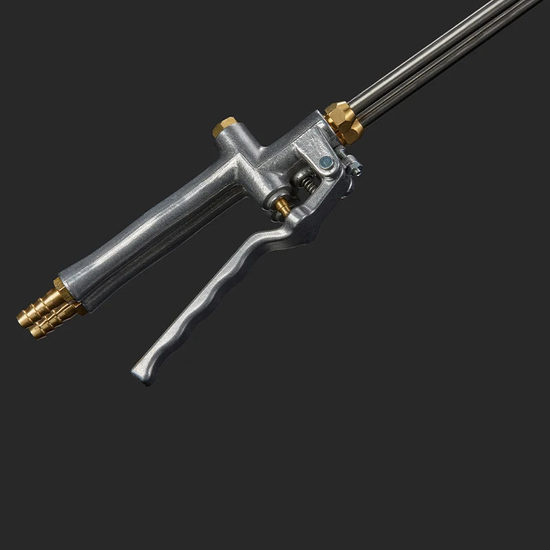 Die Cooling Cleaning Releasing Agent Double-pipe Spray Gun For Die-Casting Machine Forge Mould Lubricating Fluid Sprayer Pistol