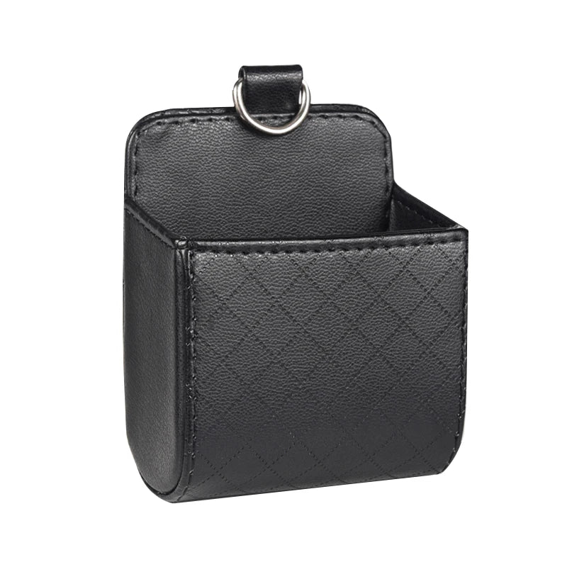 Car storage hanging bag car air outlet storage bag car air conditioning bar mobile phone card storage bag box car interior suppl