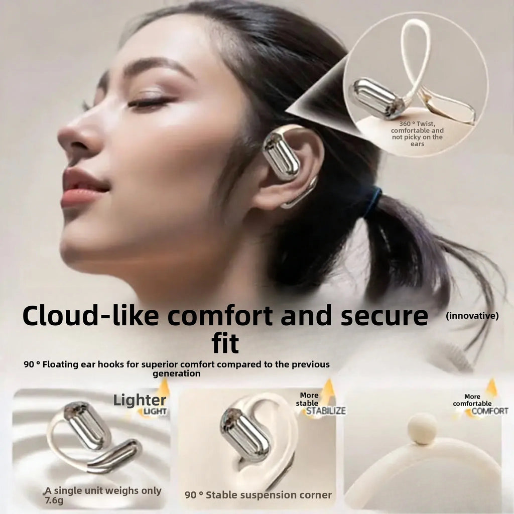 3-in-1 AI Translator Earbuds 144 Languages Noise Cancelling Bluetooth 5.3 Headset Instant Translator Smart Voice Real Time