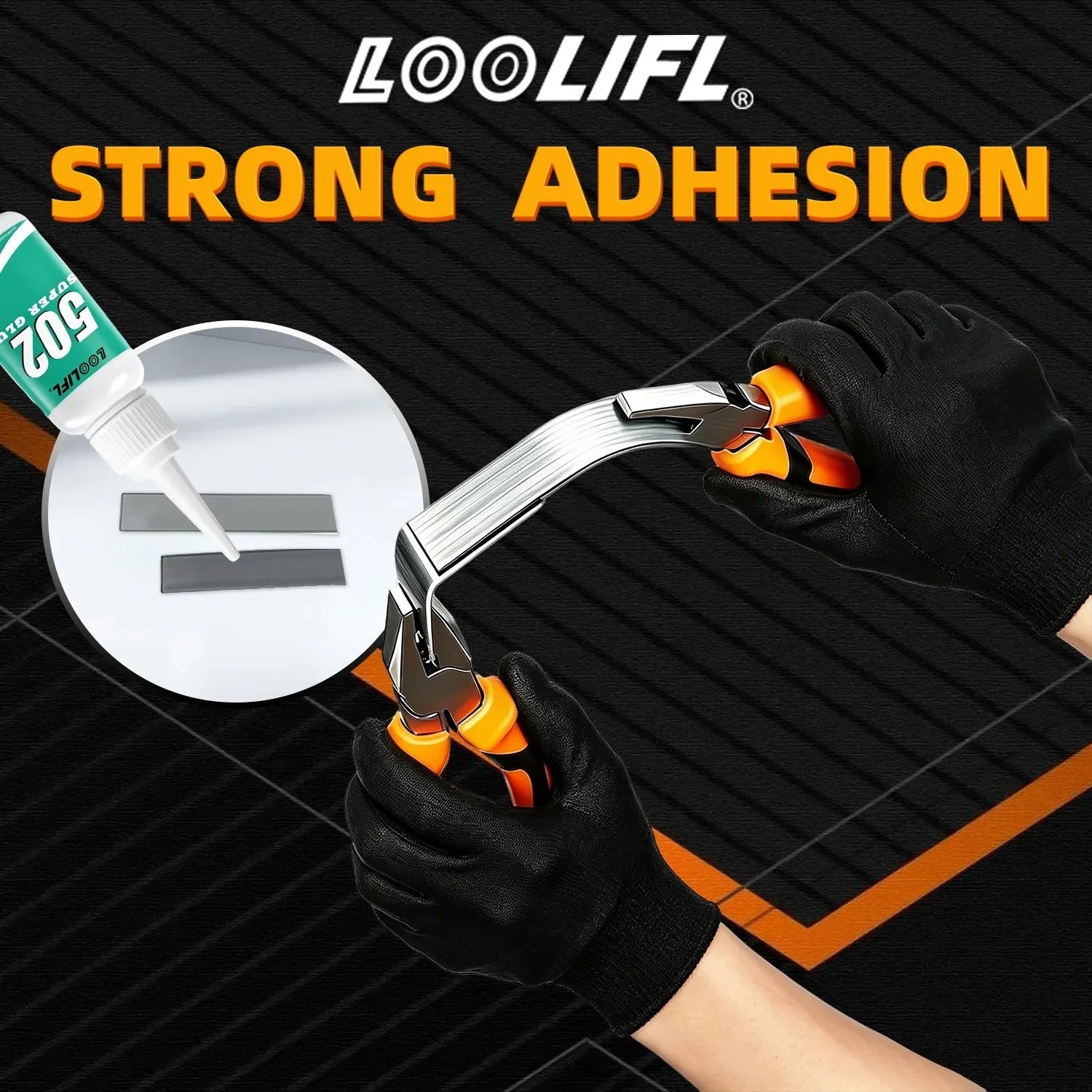 Strong Adhesive, Welding Glue, 502 Glue, Quick-Drying in Three Seconds, Transparent Office Glue, Fast-Drying, Strong, Suitable for Various Material Surfaces: Plastic, Glass, Acrylic, Metal