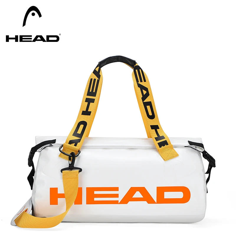 HEAD Fully Waterproof Travel Duffel Bag Sports Gym Bags for Swim Fitness Boating Fishing Canoeing Crossbody Luggage Tote Handbag